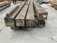 Oude eiken balken (8x) - afbeelding 3 van  6