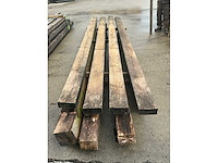 Oude eiken balken (8x) - afbeelding 4 van  6