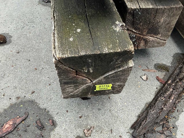 Oude eiken balken (8x) - afbeelding 6 van  6