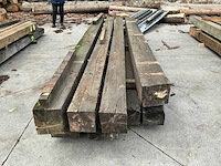 Oude eiken balken (8x) - afbeelding 1 van  1