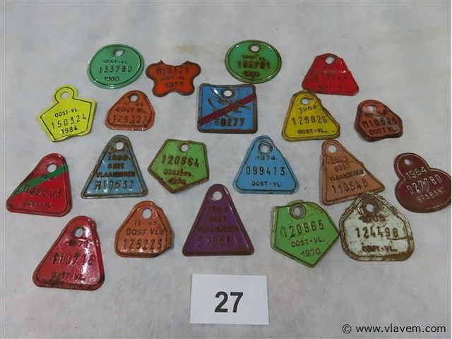 Oude fietsplaatjes - afbeelding 1 van  3