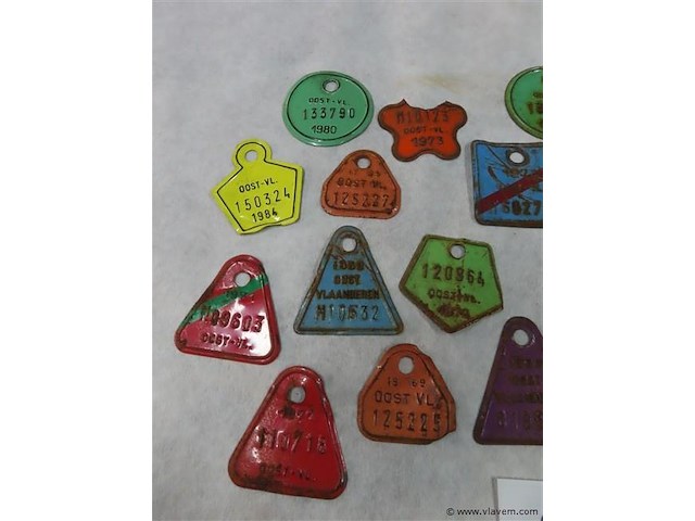 Oude fietsplaatjes - afbeelding 2 van  3