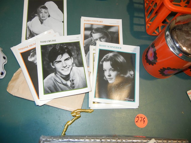 Oude fimkaarten (acteurs) - afbeelding 1 van  3