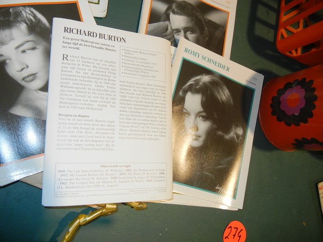 Oude fimkaarten (acteurs) - afbeelding 2 van  3