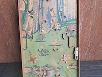 Oude flipper caféspel l 620mm b 310mm d 30mm - afbeelding 1 van  3