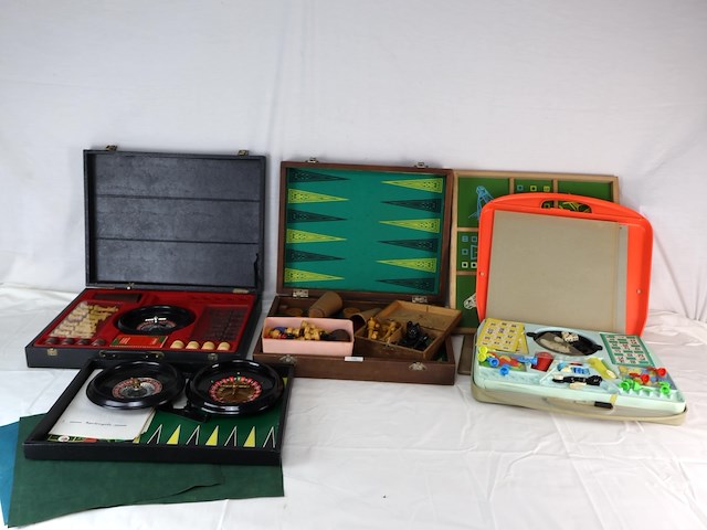 Oude gezelschapsspellen - afbeelding 1 van  6