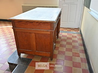 Oude houten bureau - afbeelding 3 van  6
