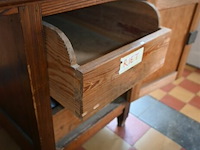 Oude houten bureau - afbeelding 6 van  6