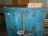 Oude houten kast - afbeelding 3 van  5