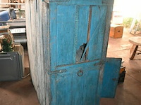 Oude houten kast - afbeelding 5 van  5