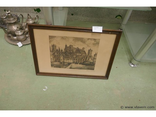 Oude kader - afbeelding 1 van  1