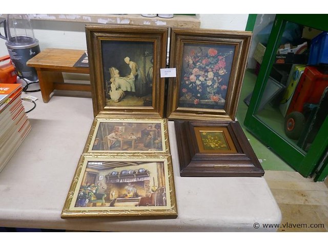 Oude kadertjes - afbeelding 1 van  1