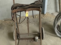 Oude kar voor gasflessen - afbeelding 1 van  2