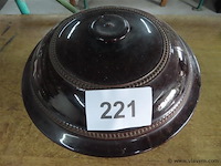 Oude keramieken terrine - afbeelding 2 van  3