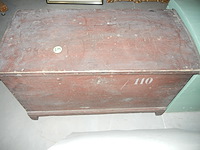 Oude koffer - afbeelding 1 van  2