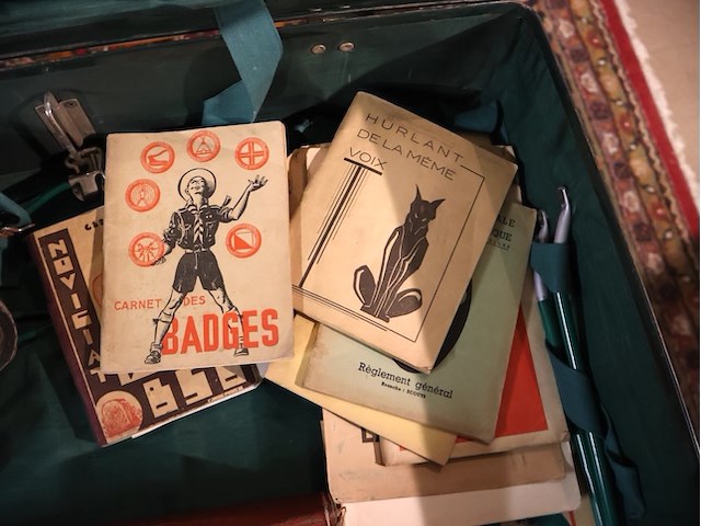 Oude koffer - afbeelding 4 van  5