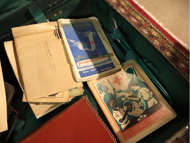 Oude koffer - afbeelding 5 van  5