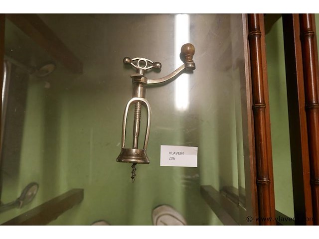 Oude kurkentrekker - afbeelding 1 van  1