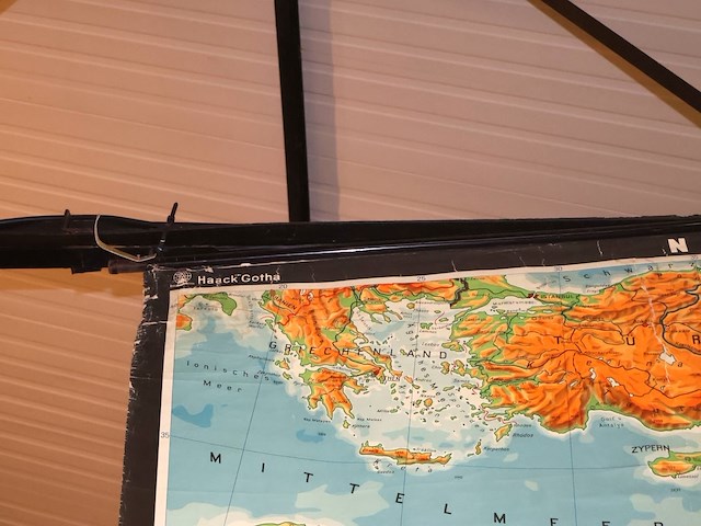 Oude landkaart midden oosten - afbeelding 4 van  5