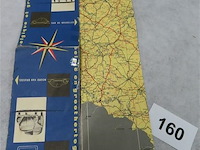 Oude landkaart vw - afbeelding 3 van  3