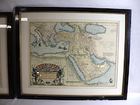 Oude landkaart (x2) - afbeelding 5 van  7