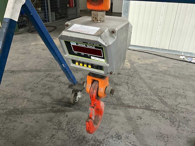 Oude lenferink cs-5000 kraanweegschaal - afbeelding 1 van  12