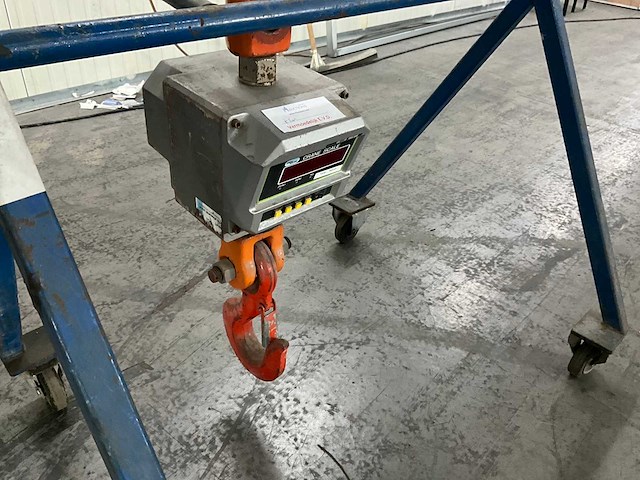 Oude lenferink cs-5000 kraanweegschaal - afbeelding 8 van  12