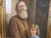 Oude man met het jonge meisje 1934 - afbeelding 2 van  7