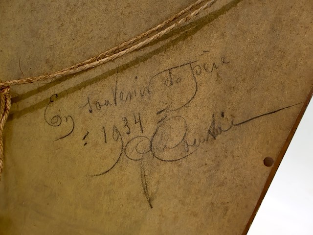 Oude man met het jonge meisje 1934 - afbeelding 7 van  7