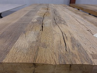 Oude massieve eiken tafel - afbeelding 3 van  4