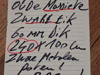 Oude massieve eiken tafel - afbeelding 4 van  4