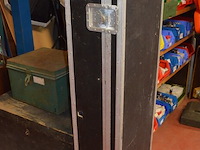 Oude naaimachine naaivita deluxe, metalen en houten kist - afbeelding 9 van  9