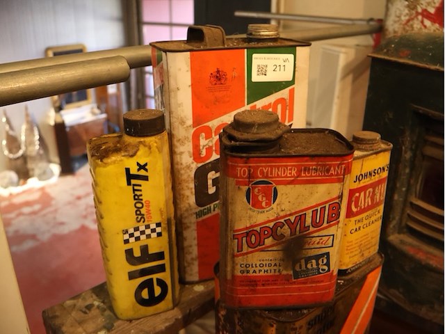 Oude olieblikken (x8) - afbeelding 5 van  5