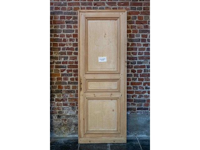 Oude paneeldeur - afbeelding 1 van  1