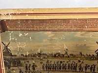 Oude prent "dorp crommenie" - afbeelding 2 van  3