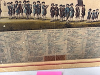 Oude prent "dorp crommenie" - afbeelding 3 van  3