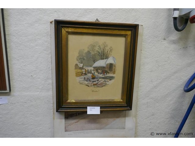 Oude prent - afbeelding 1 van  1