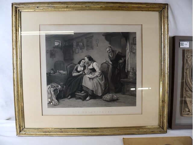 Oude prenten (x3) - afbeelding 3 van  10