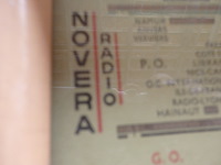 Oude radio novera - afbeelding 2 van  3