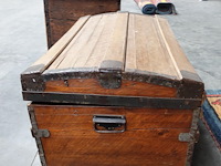 Oude reiskoffer - afbeelding 4 van  4