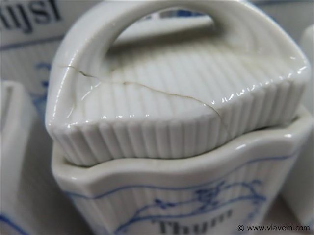 Oude set voorraadpotten - afbeelding 5 van  5