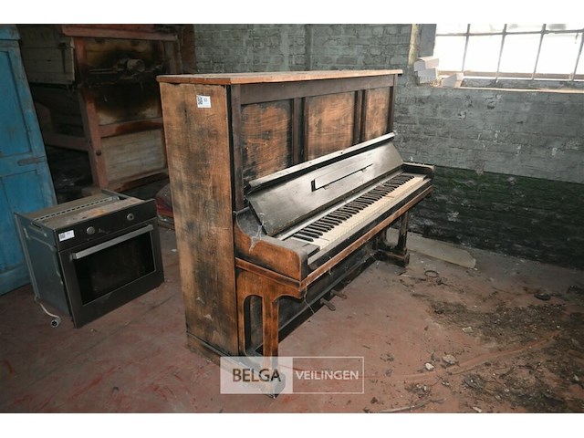 Oude stingl buffetpiano - afbeelding 1 van  5