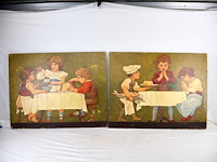 Oude tekening (x2) - afbeelding 1 van  6