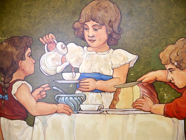 Oude tekening (x2) - afbeelding 4 van  6