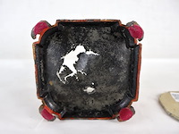 Oude tinnen tabakspot - afbeelding 6 van  6