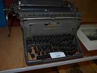Oude typemachine underwood 6543210 - afbeelding 3 van  5