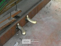 Oude volkner buffetpiano - afbeelding 6 van  6