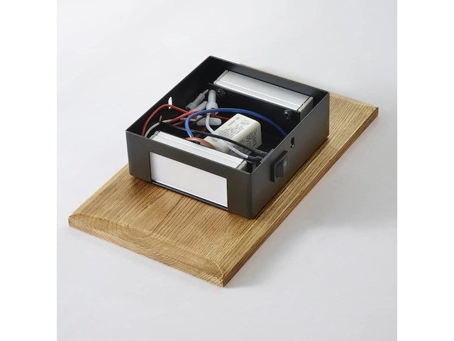 Ouglres led-wandlamp met schakelaar (set van 2) - afbeelding 3 van  4