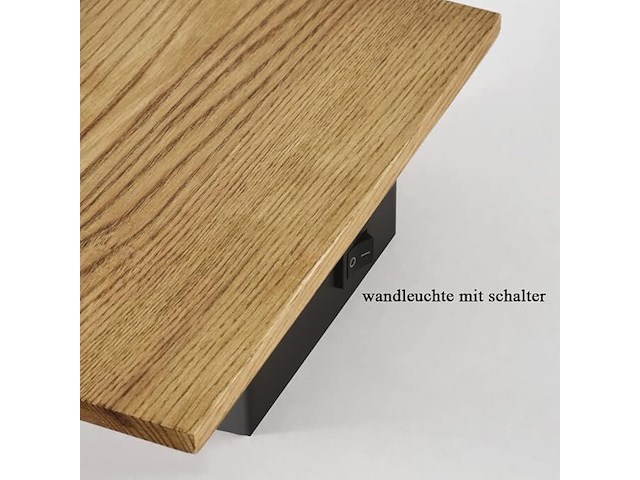 Ouglres led-wandlamp met schakelaar (set van 2) - afbeelding 4 van  4