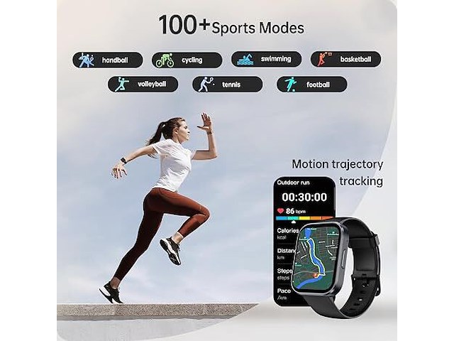 Oukitel bt103 smartwatch - afbeelding 4 van  6